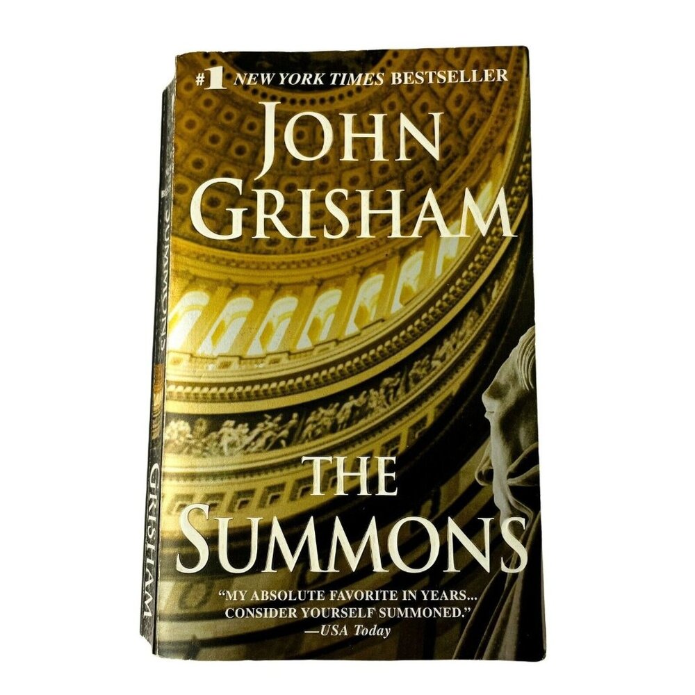 The Summons Crime Novel John Grisham 2002 Paperback u